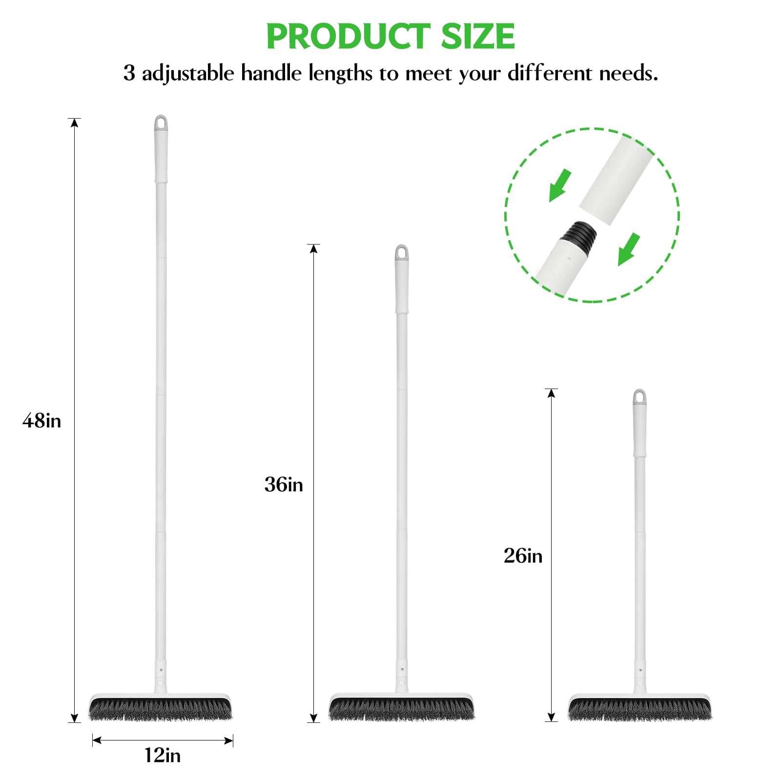 Setsail 2-in-1 scrub brush demonstrates dual action for scrubbing and scraping.