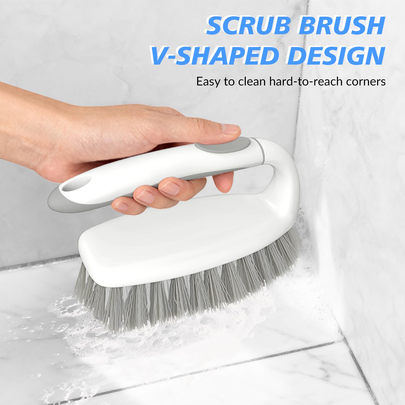 SetSail two-pack scrub brushes for versatile cleaning across rooms.