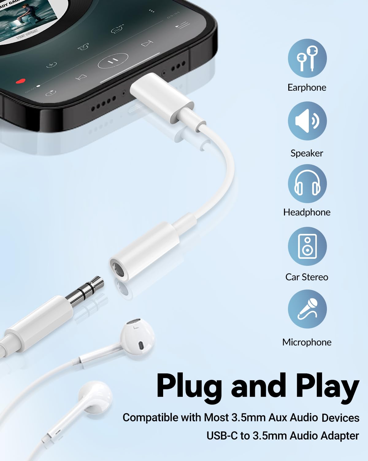 Seulliya USB-C to 3.5mm adapter for iPad Pro/Air enables wired listening anywhere