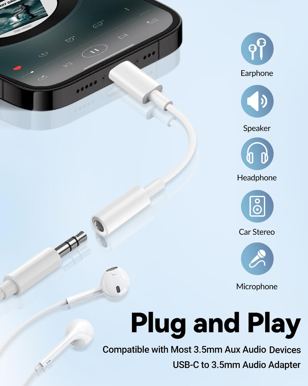 Seulliya USB-C to 3.5mm adapter for iPad Pro/Air enables wired listening anywhere