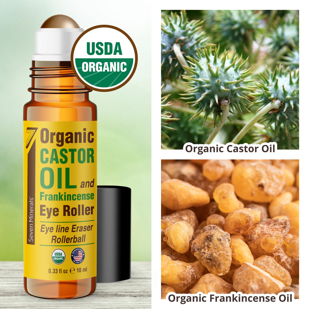 Seven Minerals organic ingredients image highlighting paraben-free formula