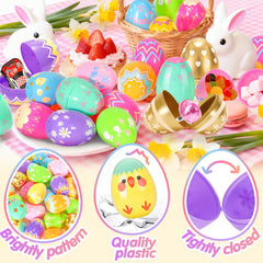 SevenQ empty fillable Easter eggs ready to be filled with treats or surprises.