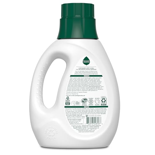 Seventh Generation two bottles in pack highlight 106 loads for busy households
