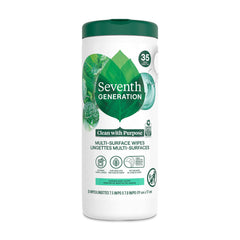Seventh Generation garden mint wipes pack for quick home cleaning