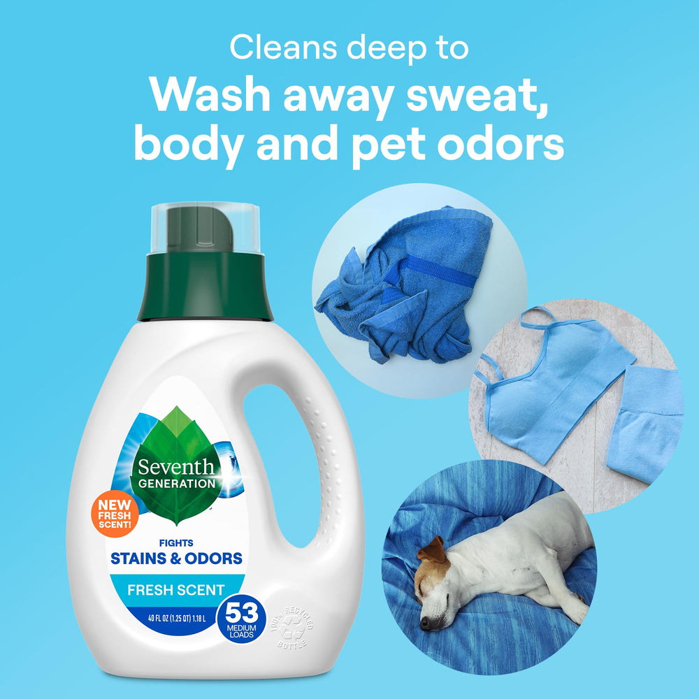 Seventh Generation stain removal action tackles chocolate stains on fabrics