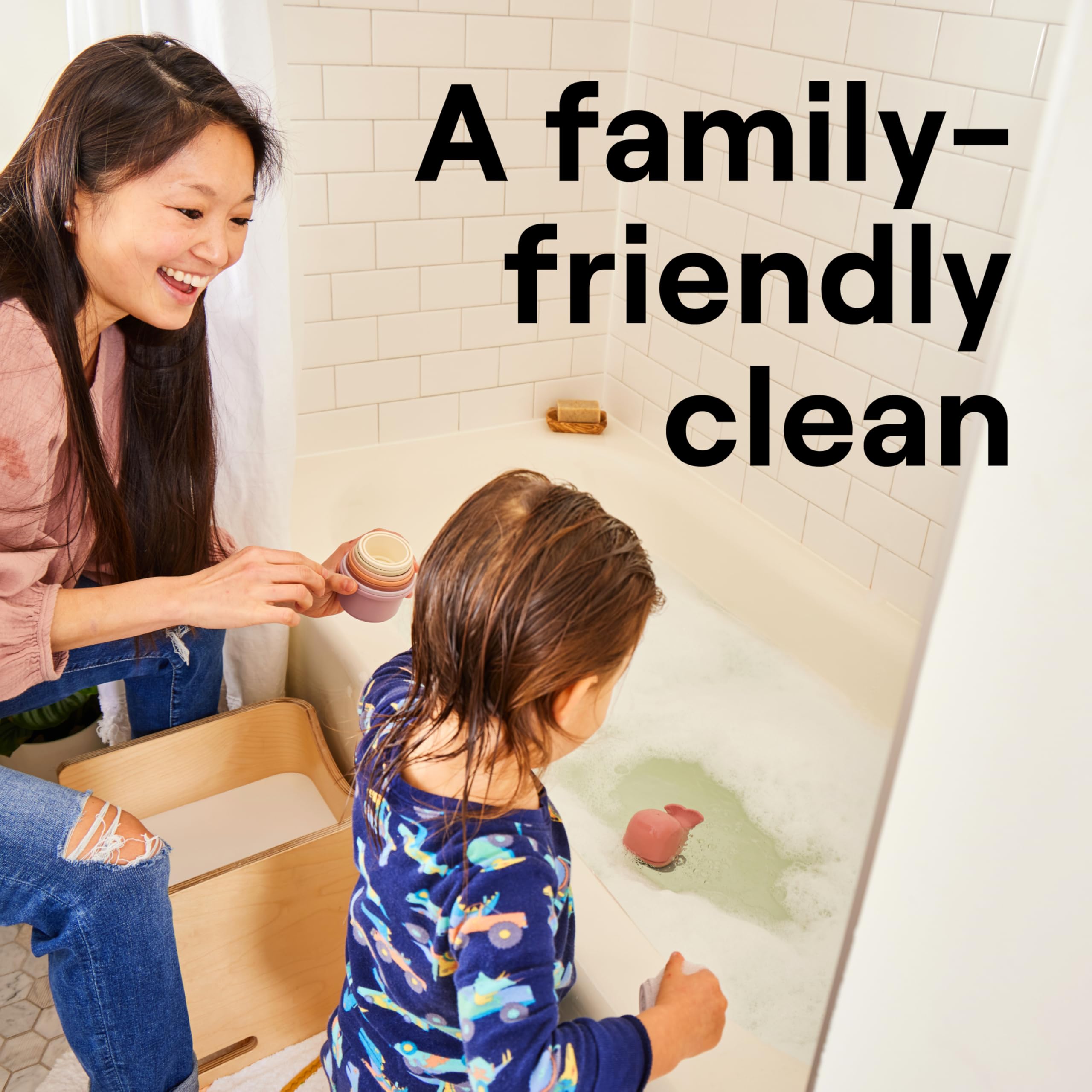 Seventh Generation Lemongrass Citrus cleaner on a kitchen counter surface