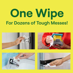 Seventh Generation multi-surface wipes 3-pack packaging shown for households with busy cleaning routines