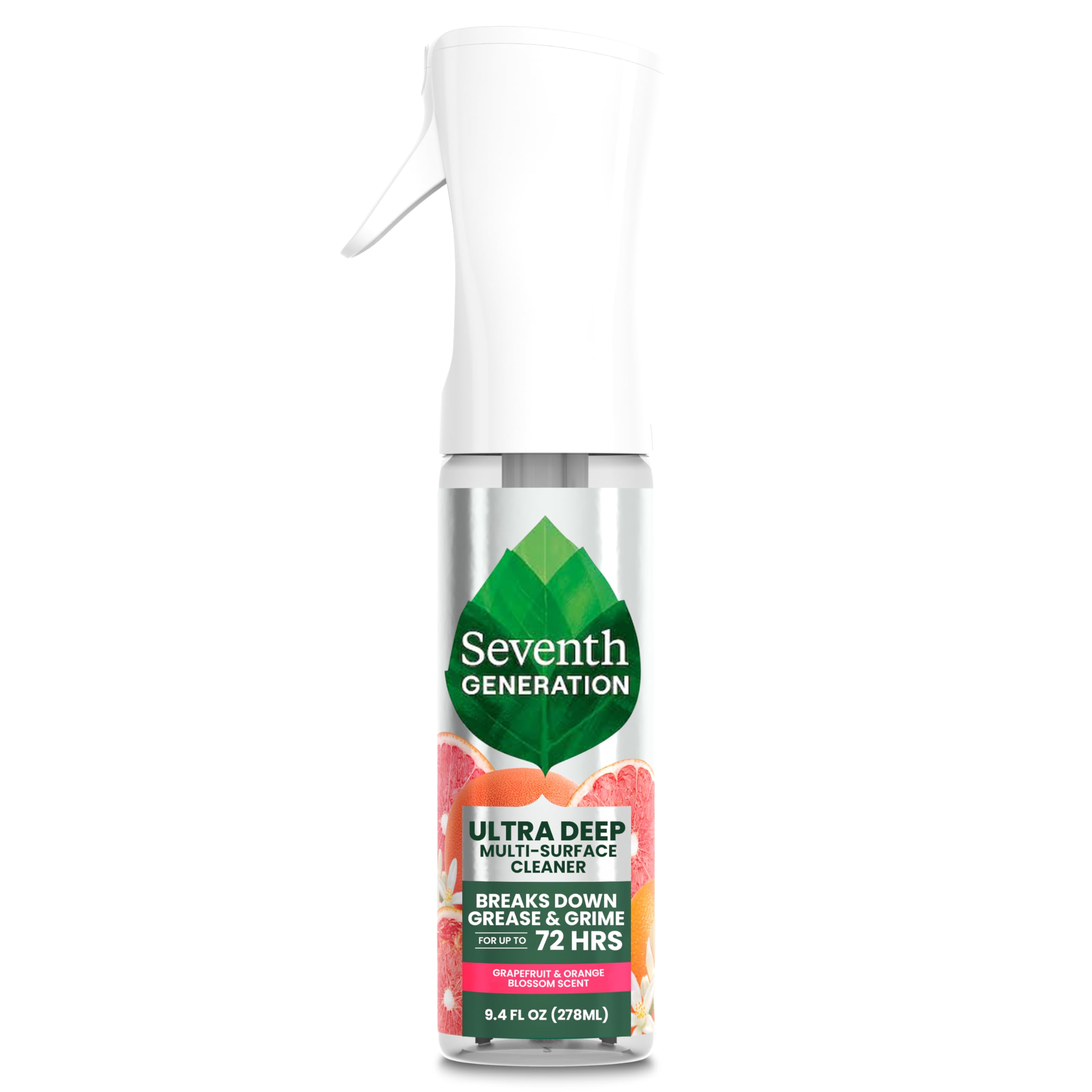 Seventh Generation Ultra Deep Cleaner bottle front showing probiotic power against grime