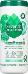 Seventh Generation wipes bottle close-up for easy on-the-go cleaning