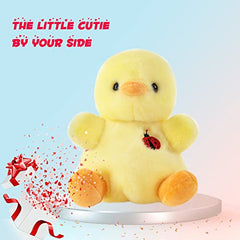 Sew Butiful Duck plush close-up, soft elastic fabric details