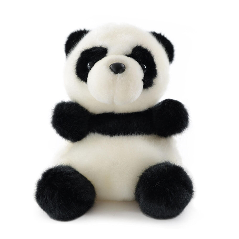 Sew Butiful Panda 8.6-inch plush face, ultra-soft cuddle toy for kids.