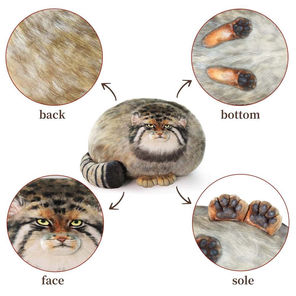 Sew Butiful Steppe Cat plush toy, decorative piece for any room