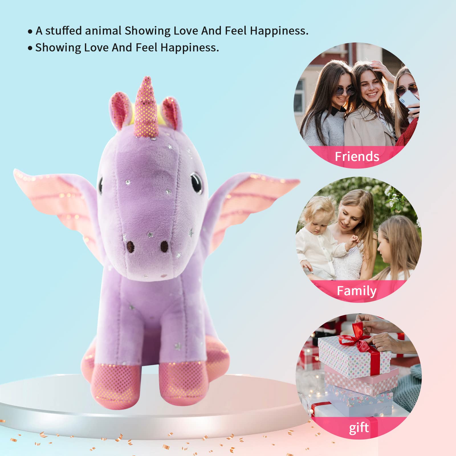 Sew Butiful unicorn with iridescent mane boosts pretend play