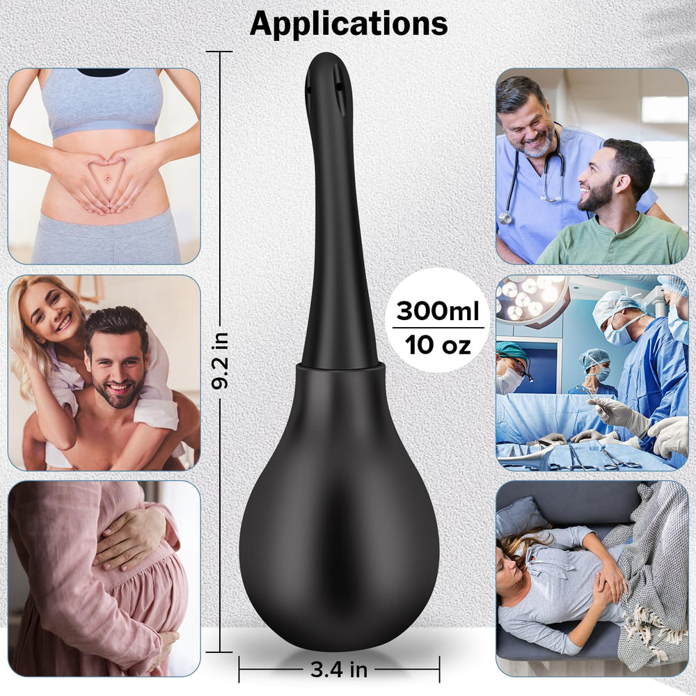 SewXew ergonomic easy-grip douche kit design