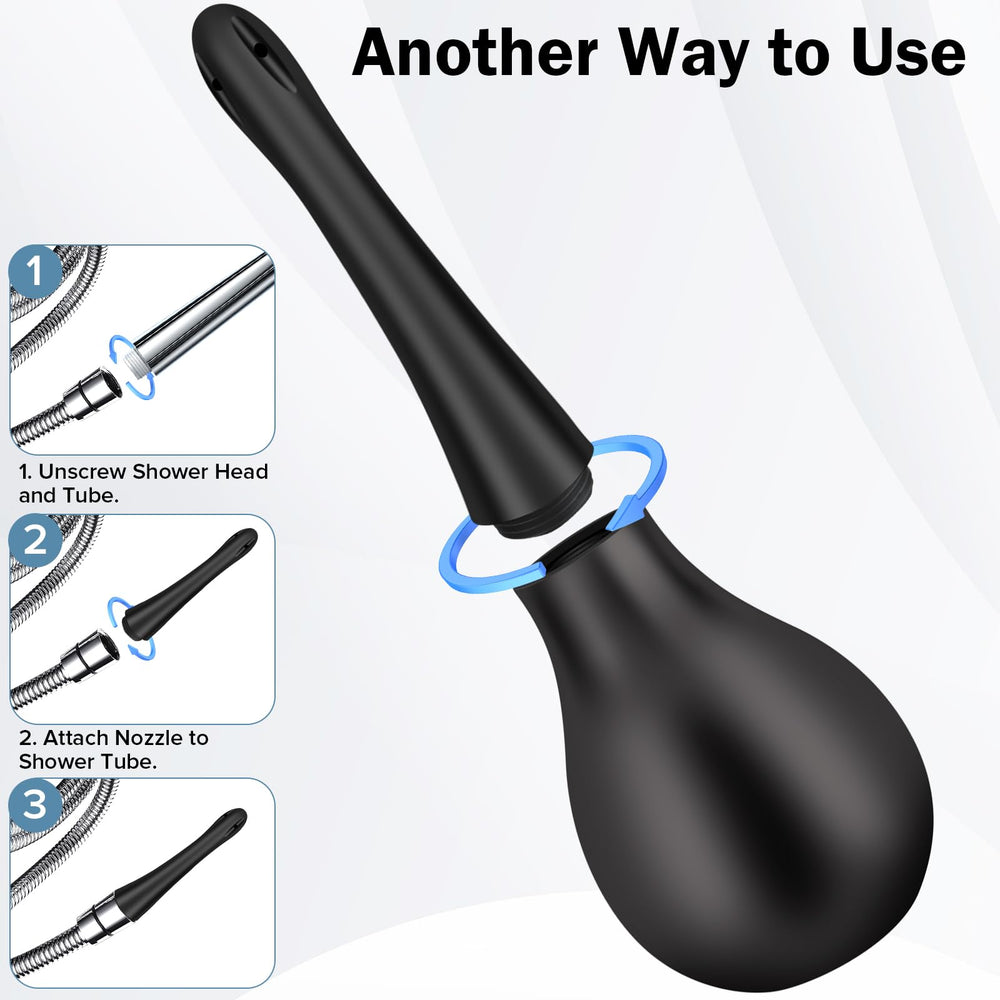 SewXew nozzle compatible with most G1/2 shower heads