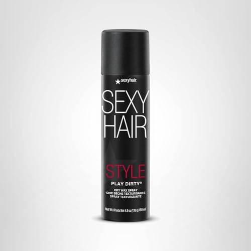 All hair types benefit from SexyHair Style Play Dirty Dry Wax.