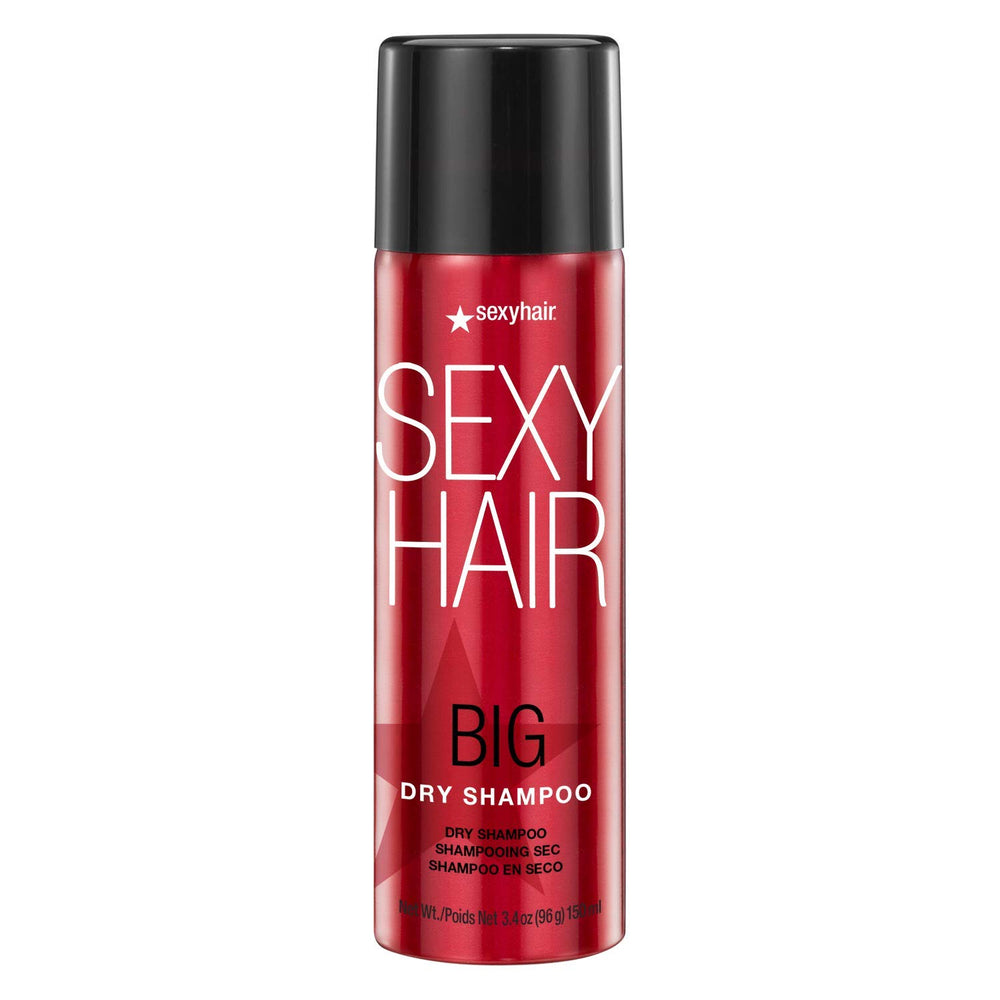 SexyHair Big Dry Shampoo bottle absorbing oils for refreshed hair.