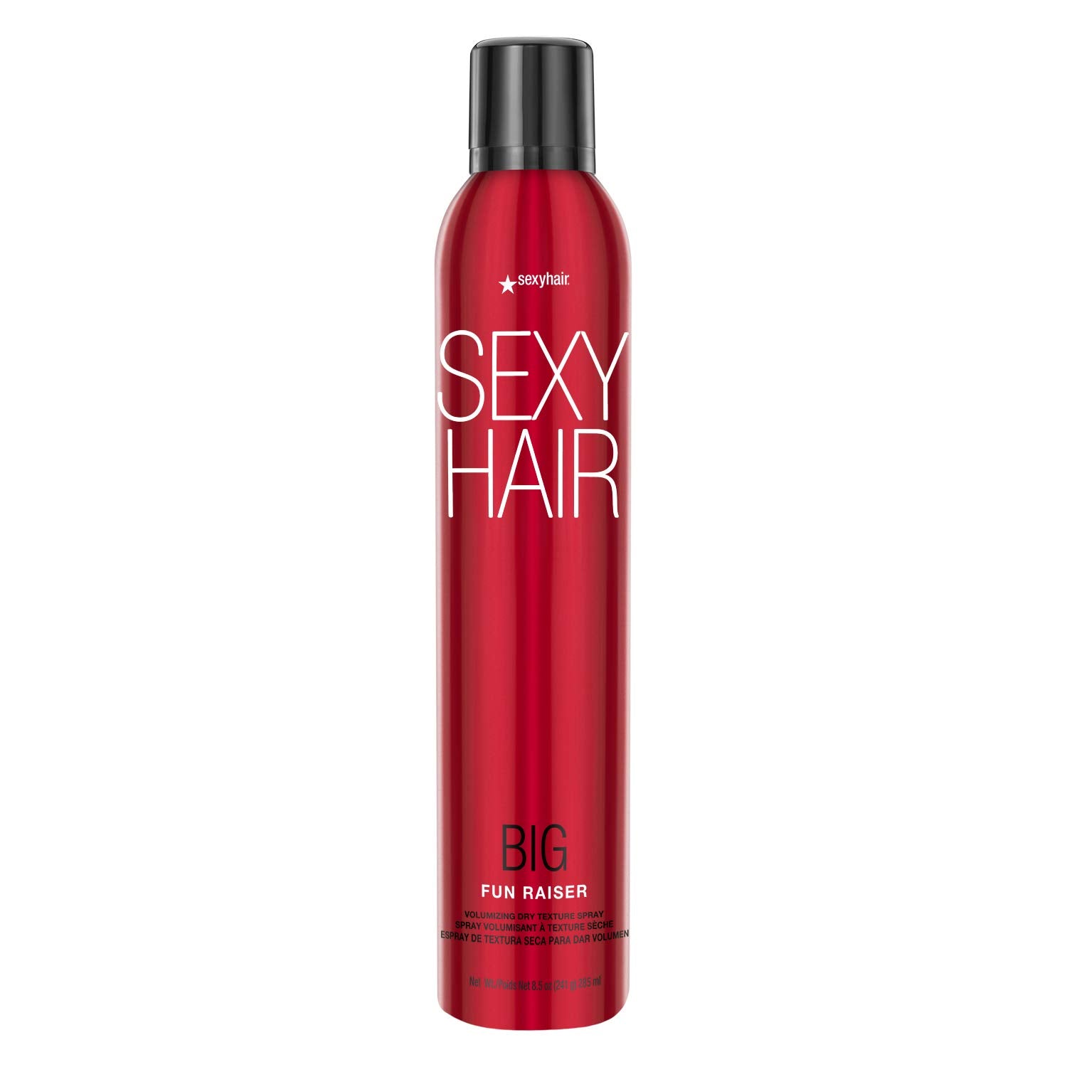 SexyHair Big Fun Raiser bottle front showing volumizing formula for fuller hair.