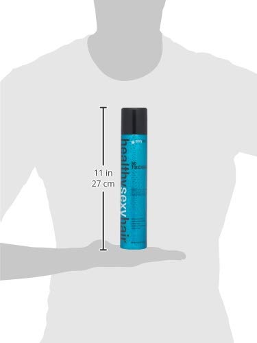 SexyHair Healthy So Touchable packaging mirrors pro-grade branding and iconic red can.