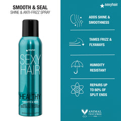 SexyHair Humidity-resistance finish highlights shine lasting up to 72 hours