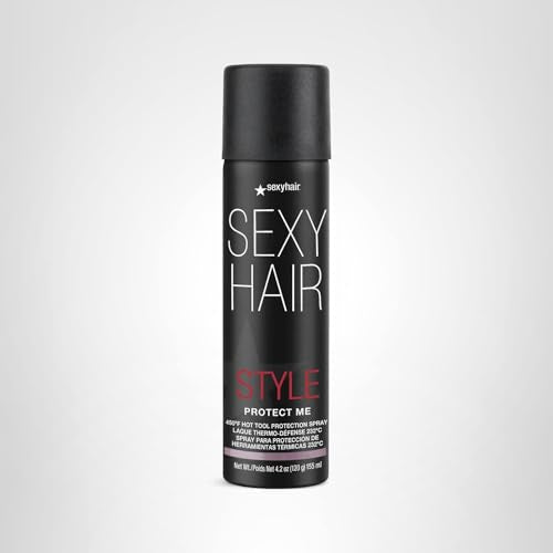 SexyHair Style Protect Me action shot underscores style memory for long-lasting looks