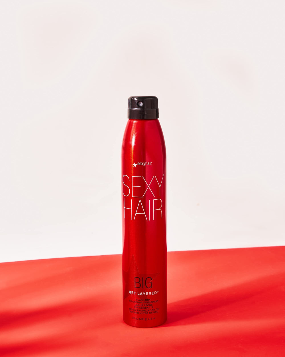 Texture-ready waves created with SexyHair Big Get Layered.