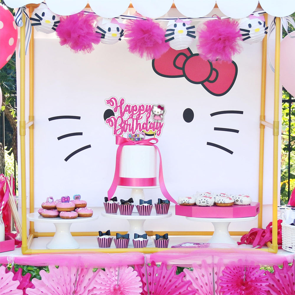Seyal playful cat topper adds a festive touch to celebrations