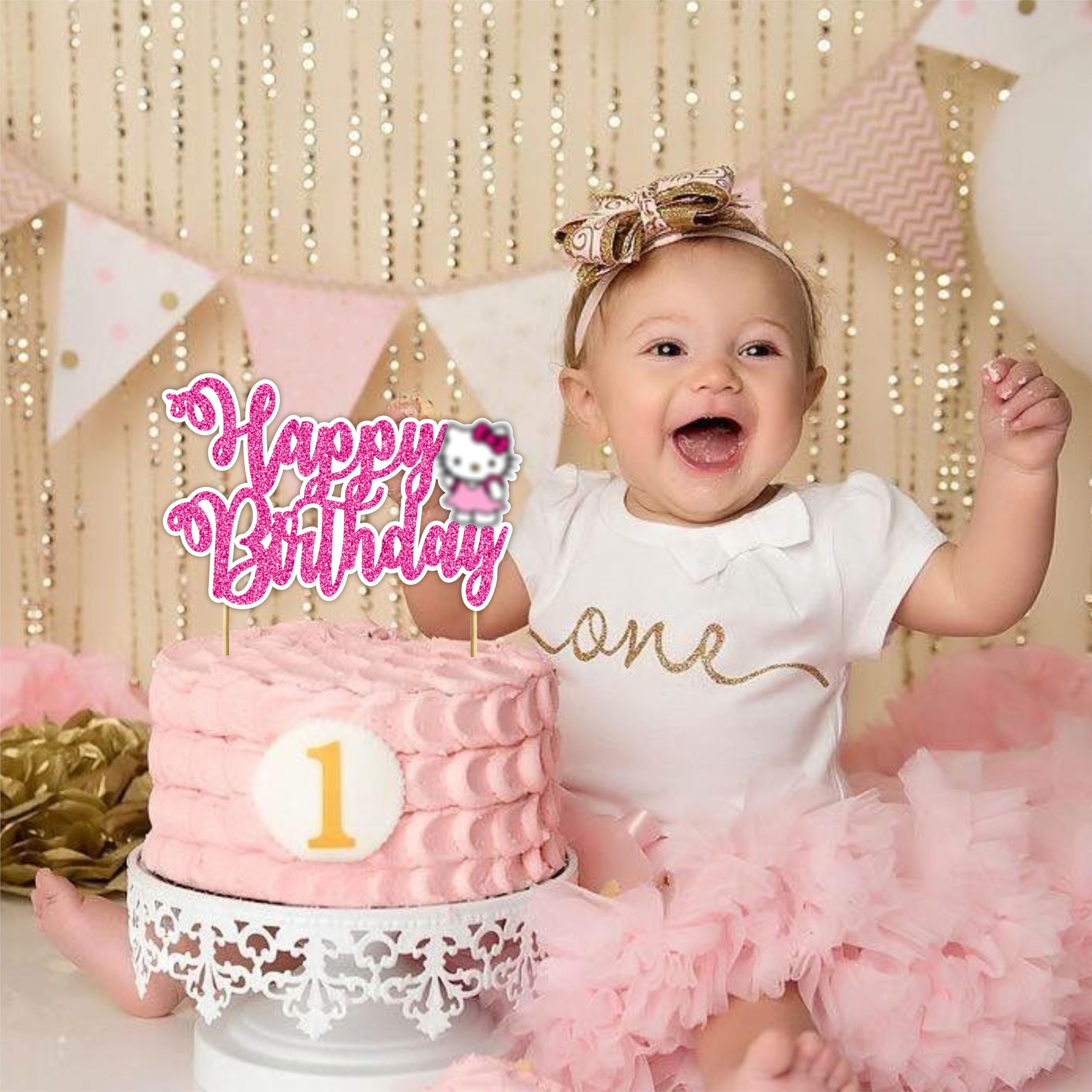 Seyal cake topper designed for cake presentation and photo moments