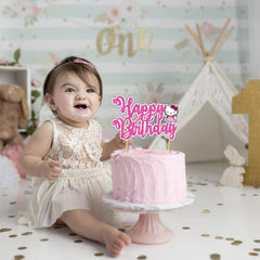 Seyal cat theme party cake topper ideal for memorable birthday displays