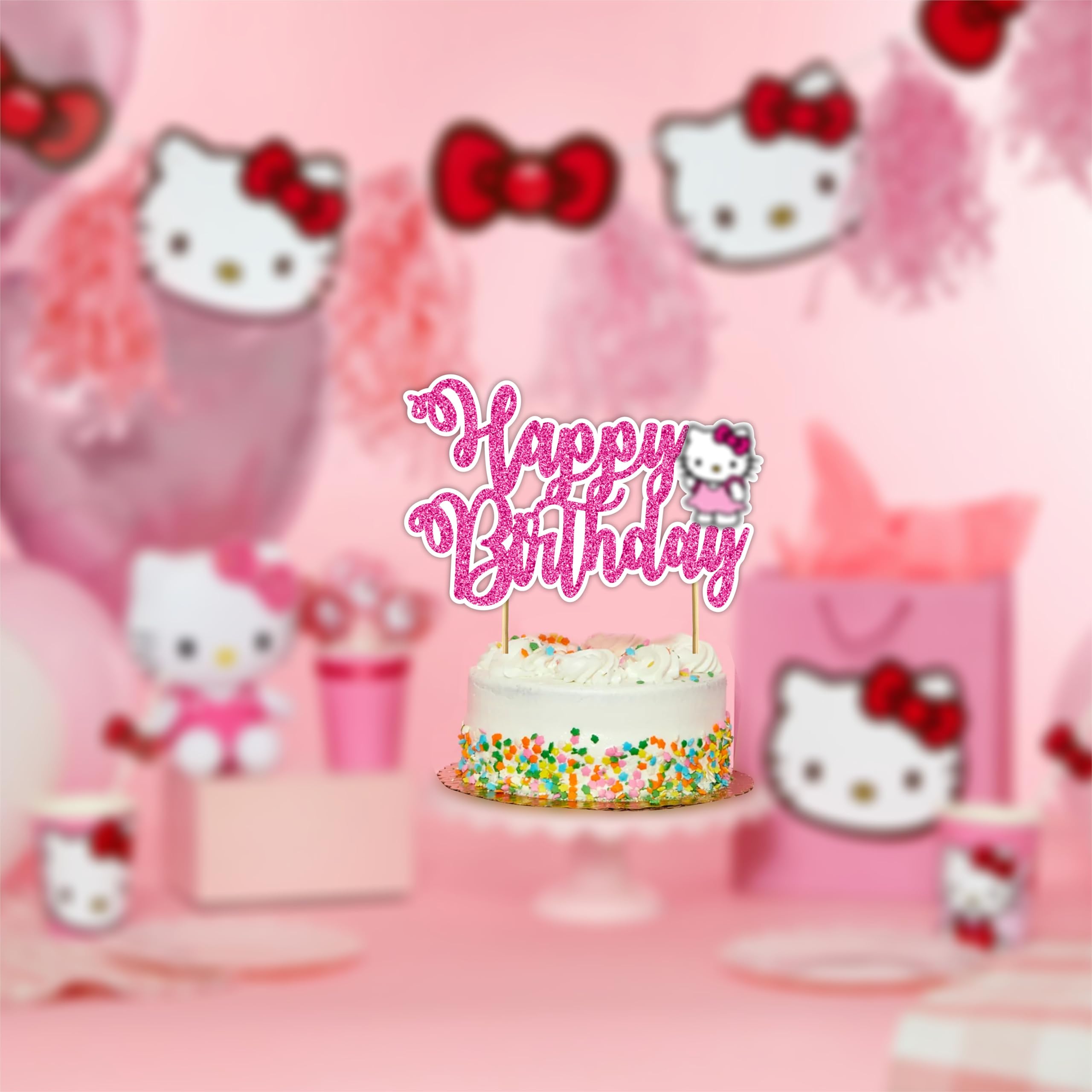 Seyal birthday topper enhances dessert tables and event displays