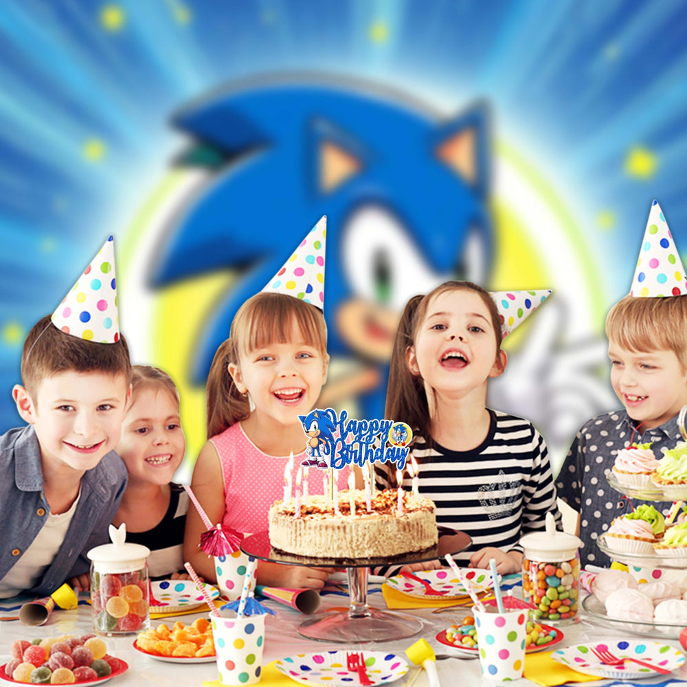 Seyal Soonic cartoon cake decor tops your cake with playful charm.