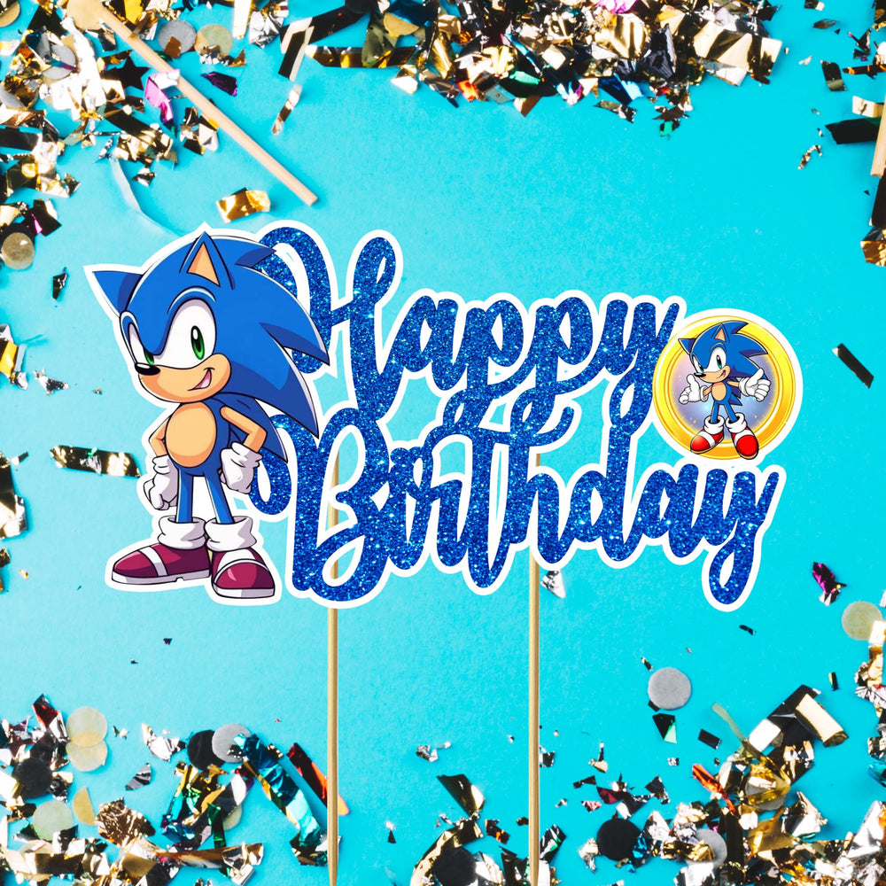 Seyal Soonic reusable acrylic topper is safe for cakes.