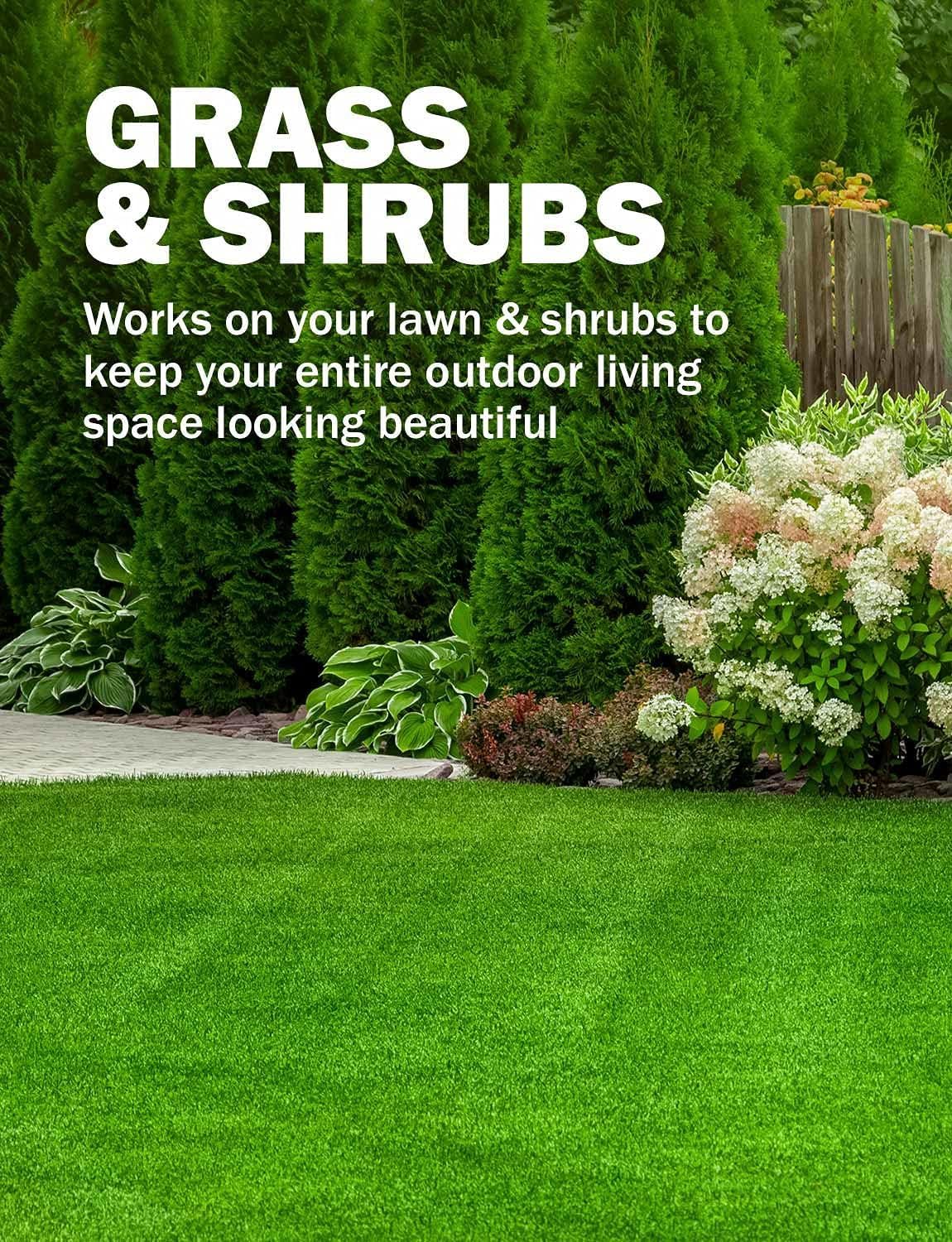 Seymour Renew easy spray application for targeted lawn and landscape areas
