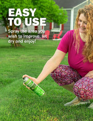Seymour Renew green color match blends with surrounding lawn and shrubs