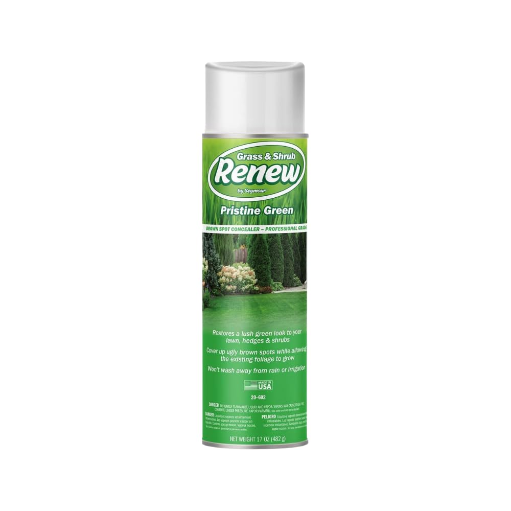 Seymour Renew Pristine bottle spray for quick lawn color restoration