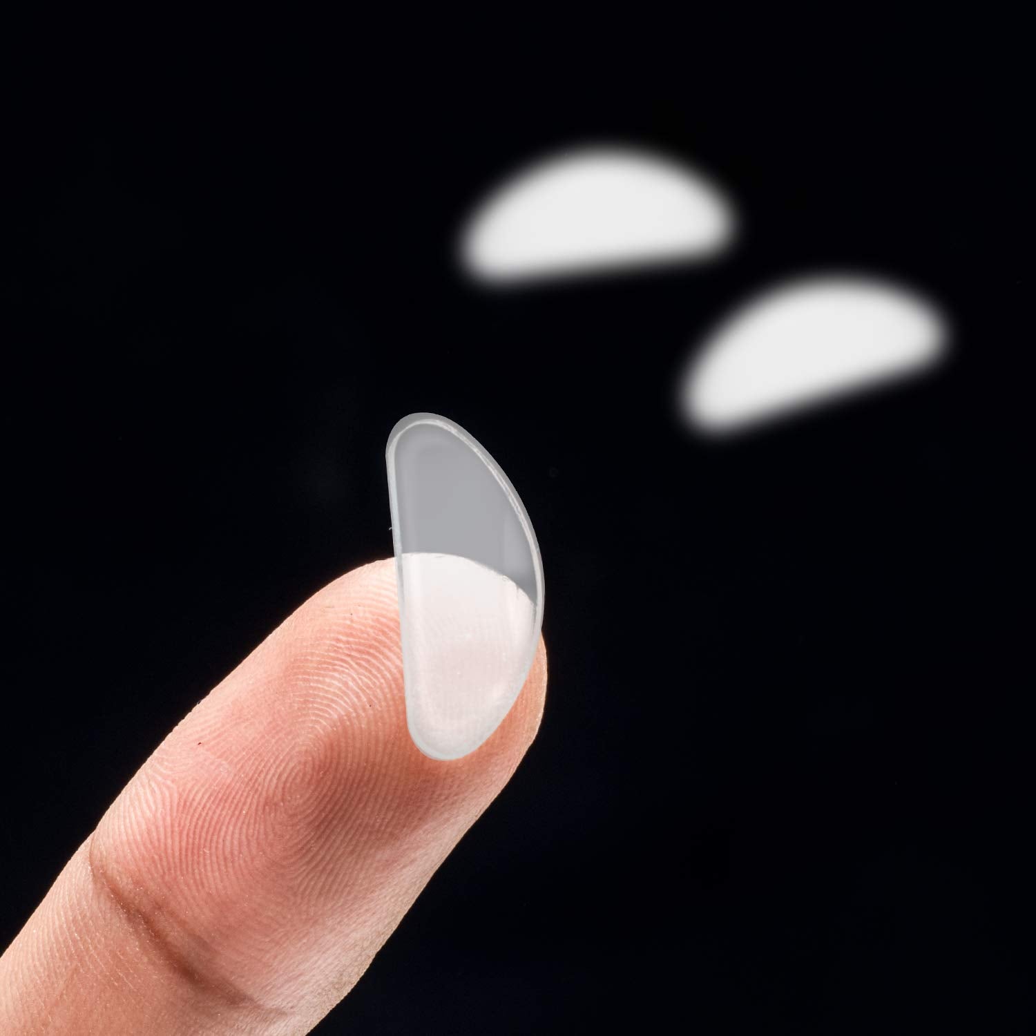 SF SONFAN transparent silicone nose pads blend invisibly with frames