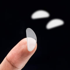 SF SONFAN transparent silicone nose pads blend invisibly with frames