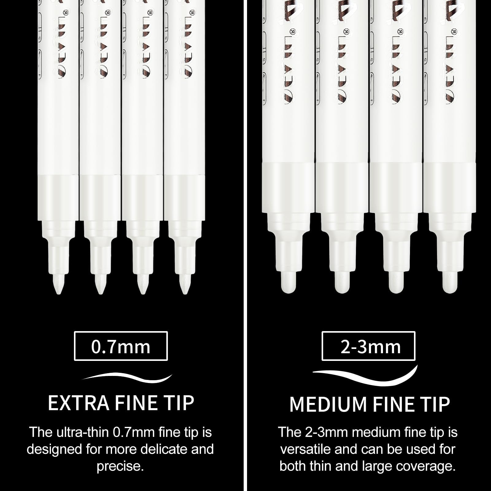 SFAIH extra-fine 0.7mm tip in action for delicate outlines