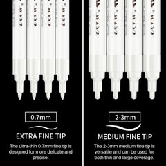SFAIH extra-fine 0.7mm tip in action for delicate outlines