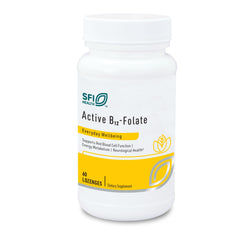 SFI Health Active B12 Folate lozenge packaging designed for fast absorption
