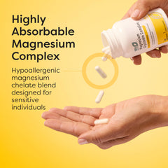 SFI Health Klaire Labs magnesium glycinate label front signals quality and purity.