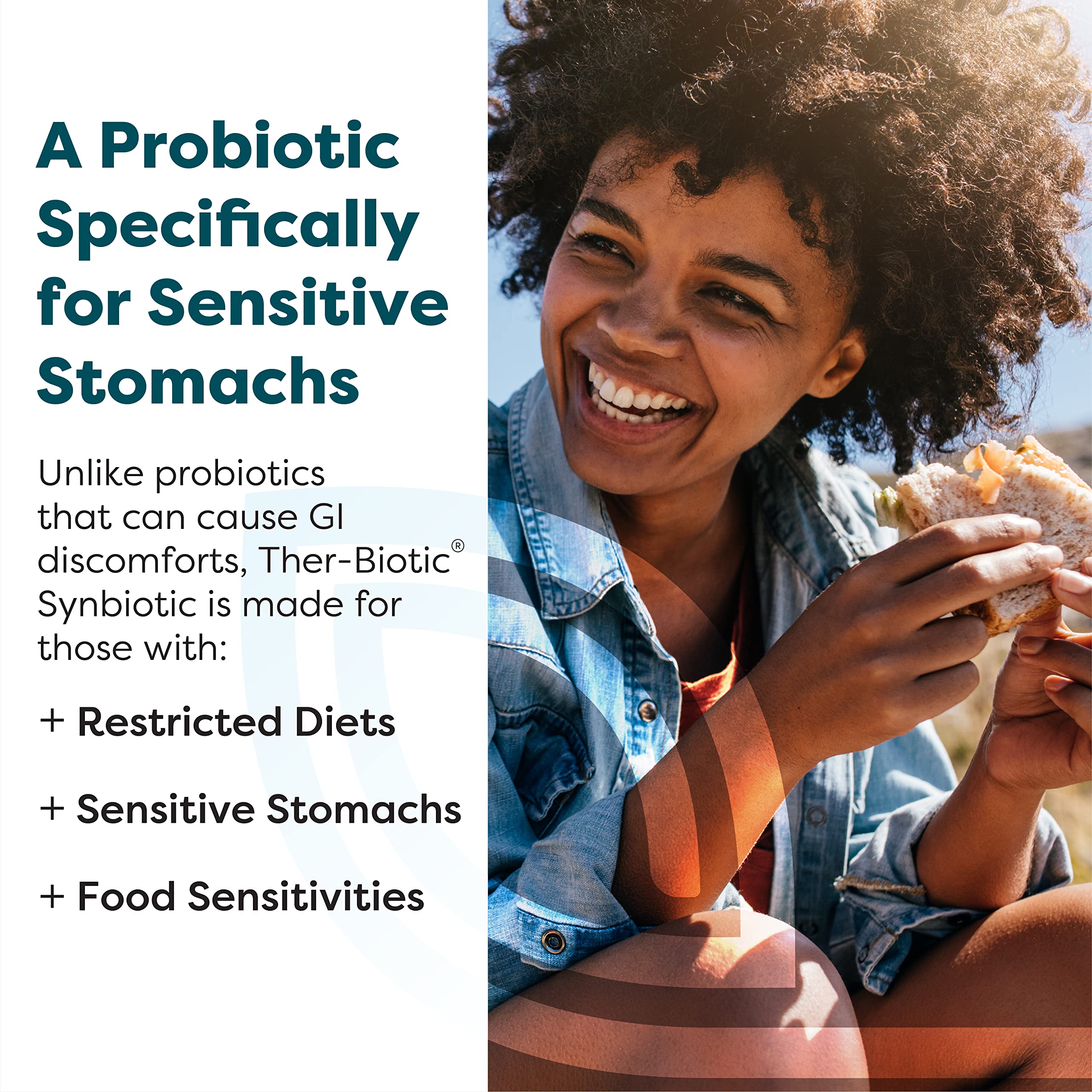 Seven-strain probiotic blend from SFI Health for diverse gut microbiome support