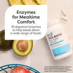 SFI Health Vital-Zymes label detail highlighting the enzyme blend.