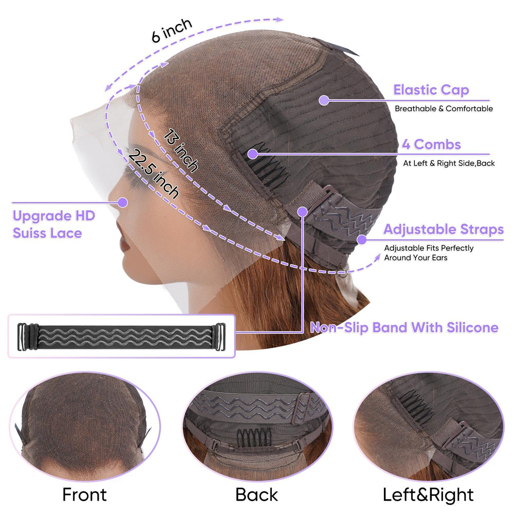 SFTNMEH cap with adjustable straps and four combs for secure fit.