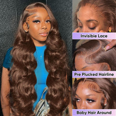 SFTNMEH HD 13x6 lace front detail enabling versatile parting.
