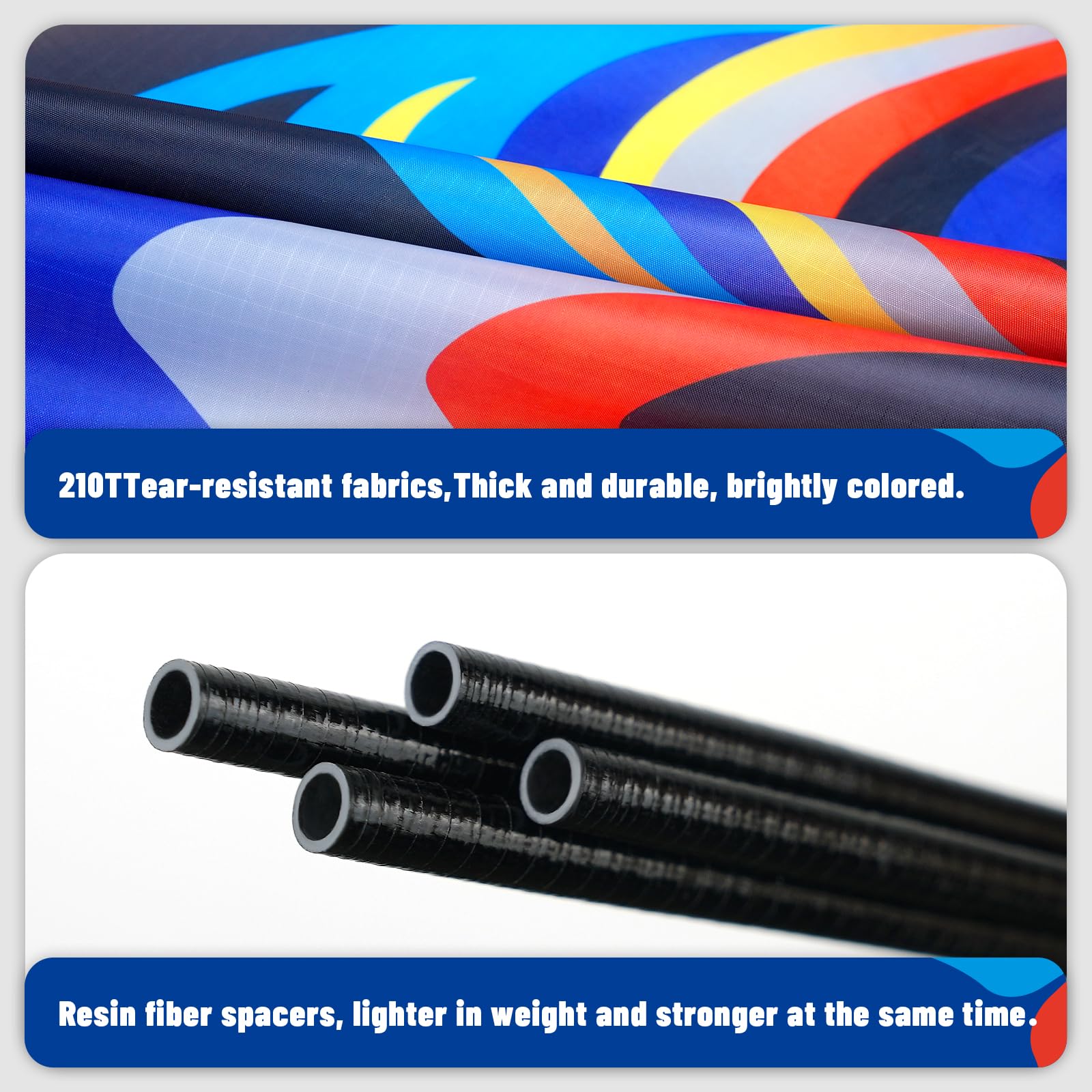SGftre Delta Kite compact packaging, easy to carry for picnics and park days.