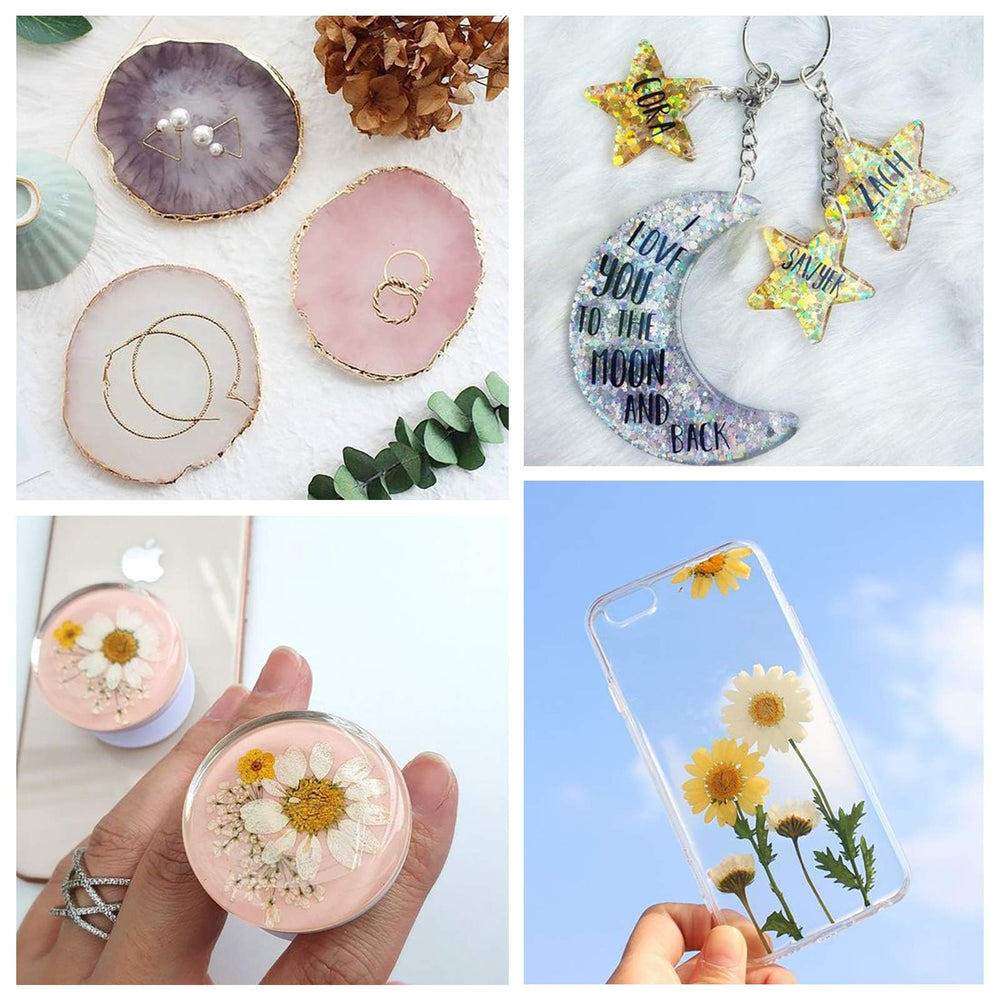 Shabebe resin provides crystal-clear coatings on river tables and crafts.