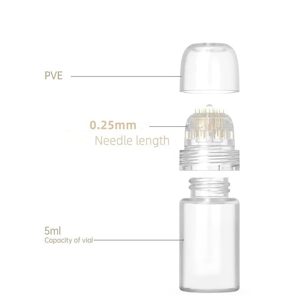 Shake Beauty protective hygiene cap on the serum bottle for clean storage.