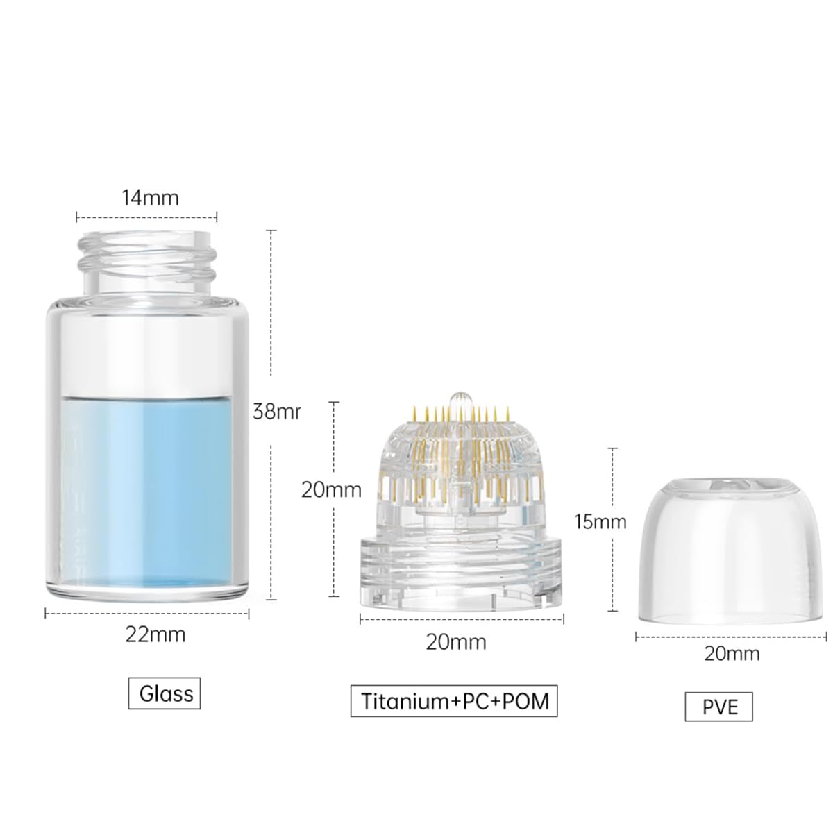 Shake Beauty serum applicator bottle top in action for easy loading and use.