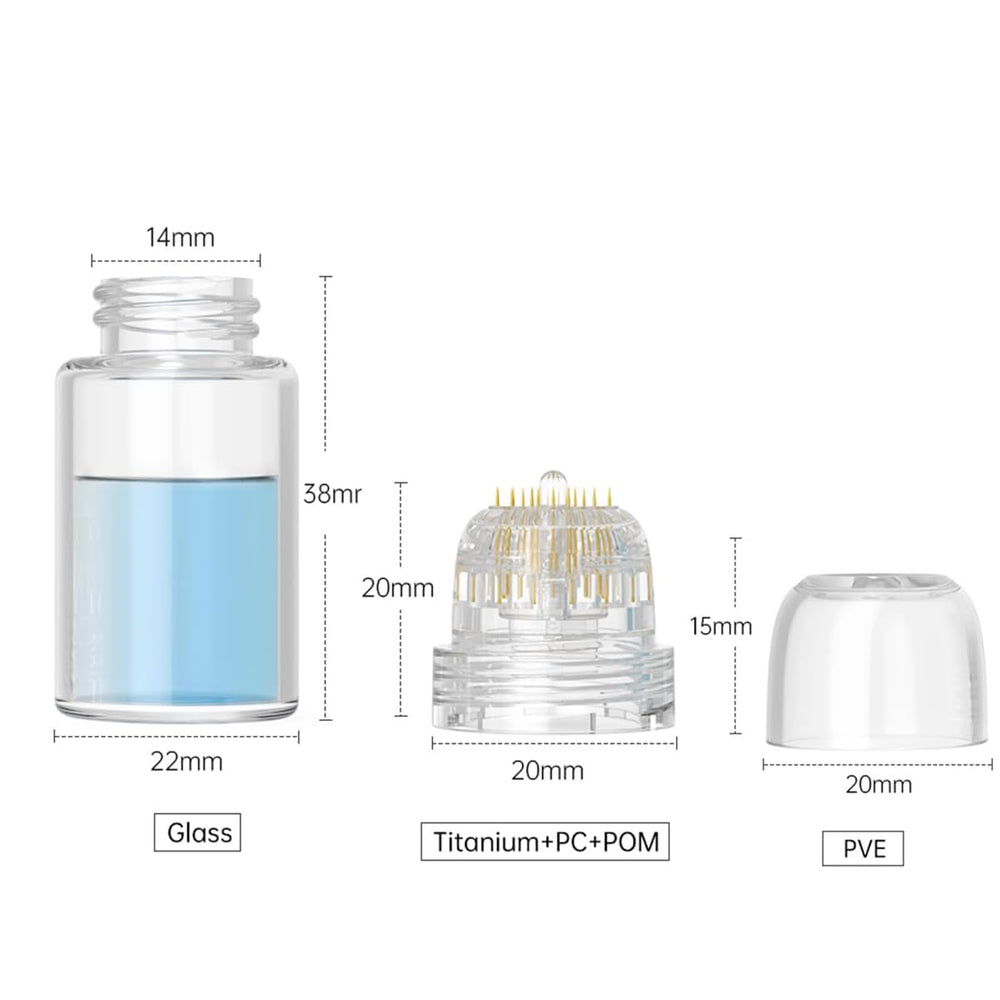 Shake Beauty serum applicator bottle top in action for easy loading and use.